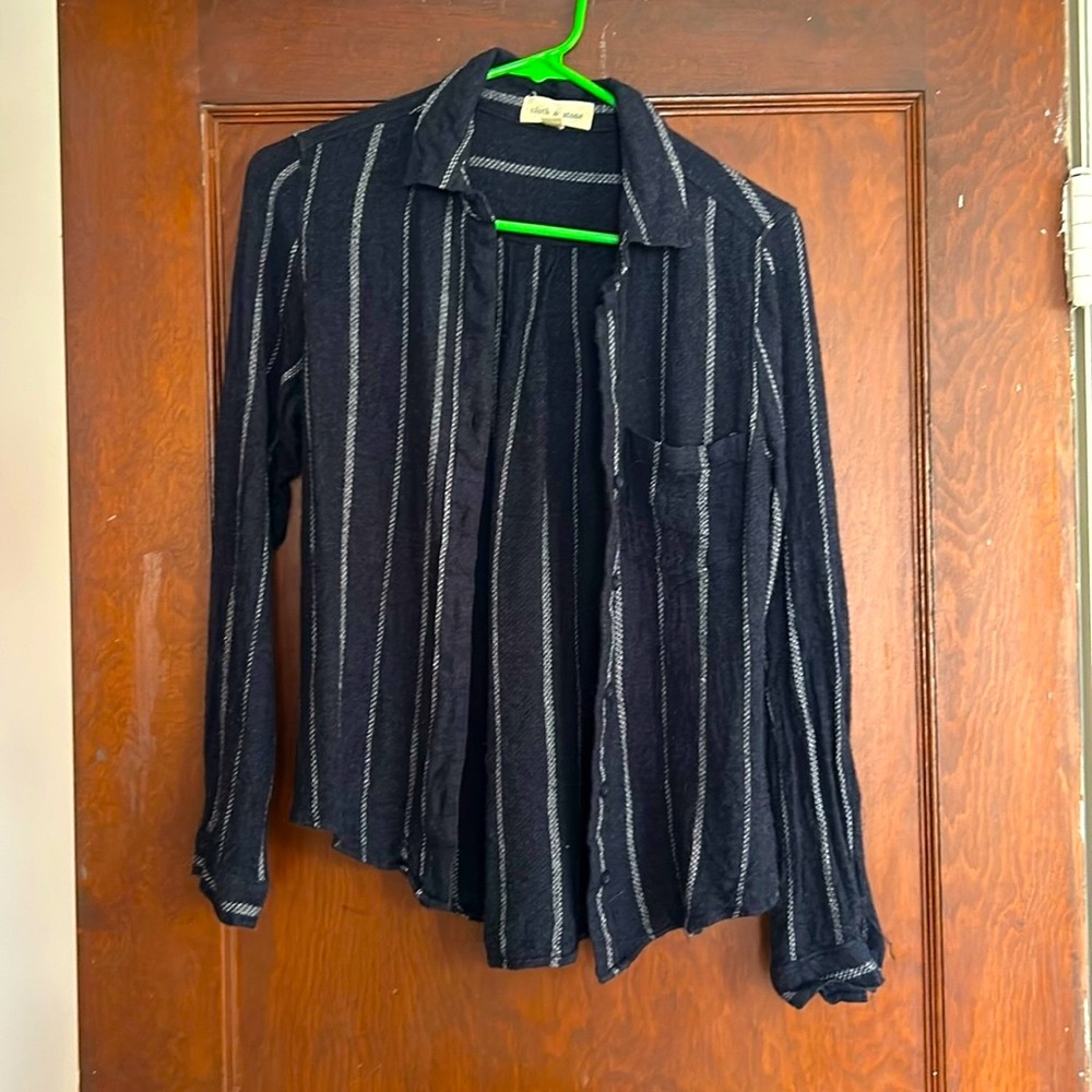 Anthropology Super Soft Button Down